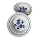 Set of 6 Moulins des Loups plates