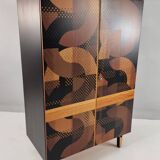 Vintage Beech Wardrobe, 1970s