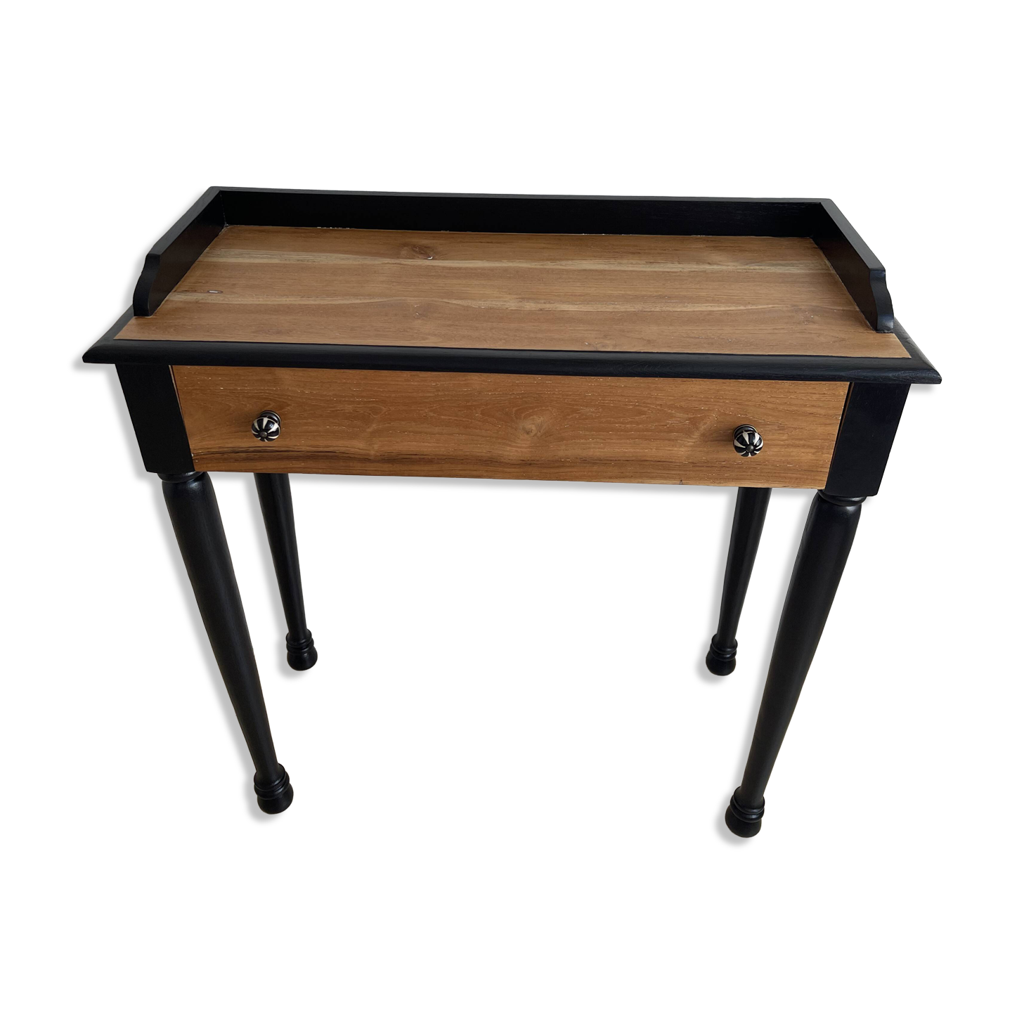 black desk