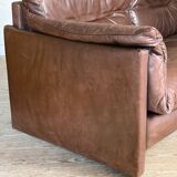 Vintage leather sofa Ligne Roset