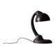 Art Deco desk lamp in brown Bakelite, model 11126, attributed to EKCO.