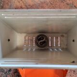 Orange space age spot lamp 1970