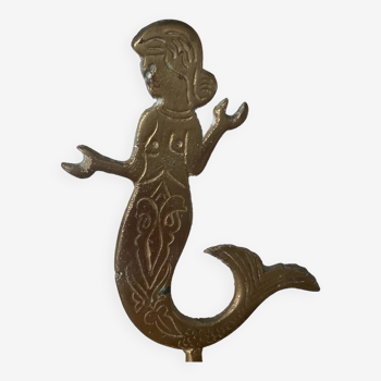 Old mermaid paper cutter