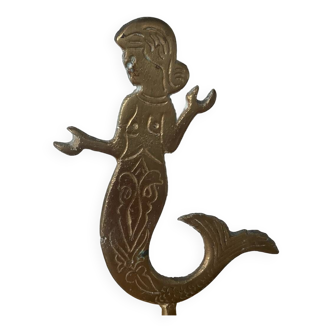 Old mermaid paper cutter