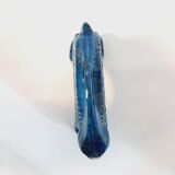 Rabbit statue, vintage, Aldo Londi for Bitossi, Rimini blue series