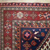 Tapis Hamadan Vintage du Moyen-Orient, Années 1970, Authentique et Patiné