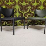 Pair of vintage Lübke 206 armchairs