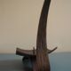 antique vintage brutalist candle holder/candlestick