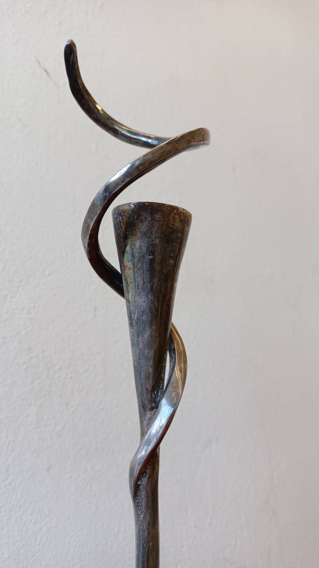 Brutalist candlestick