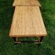 Chaise longue en rotin 60'