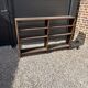 Vintage oak display bookcase