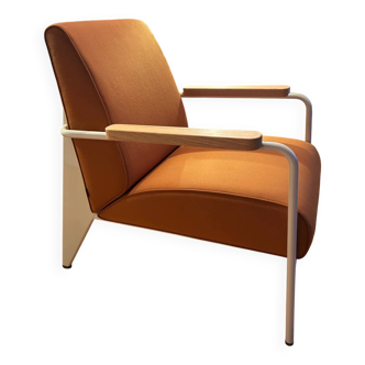 Armchair designed by Jean Prouvé in 1939, by Vitra, Switzerland.