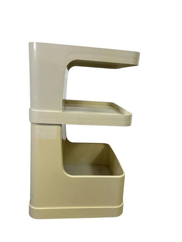 Chariot de bar vintage space age table d'appoint 'Flair pour Prisunic'