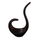 Empty pocket/Free-form swan sculpture in Violet Murano Glass.