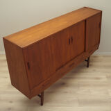 Teak highboard, Danish design, 1960s, Denmark