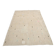 Tapis Kilim à pois beige et crème