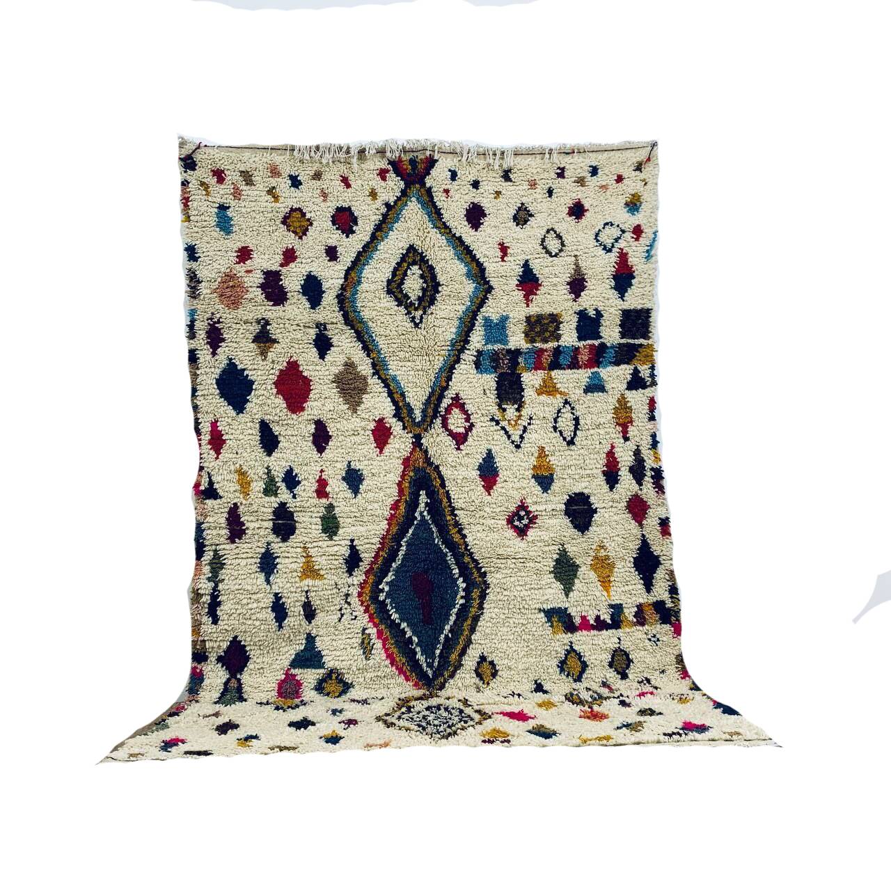 Handmade Moroccan Berber rug 245 x 154 cm