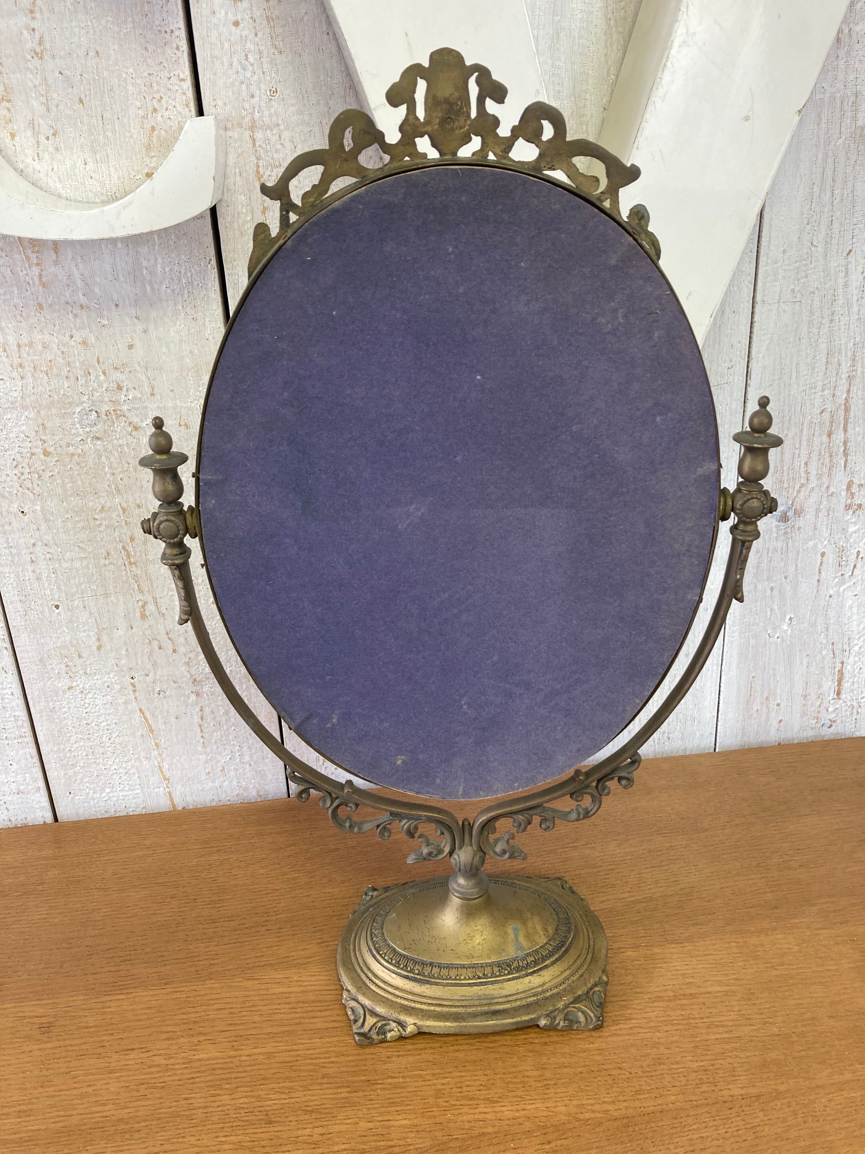 Miroir ancien doré