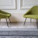Set of 2 chairs 50 60 year cocktails