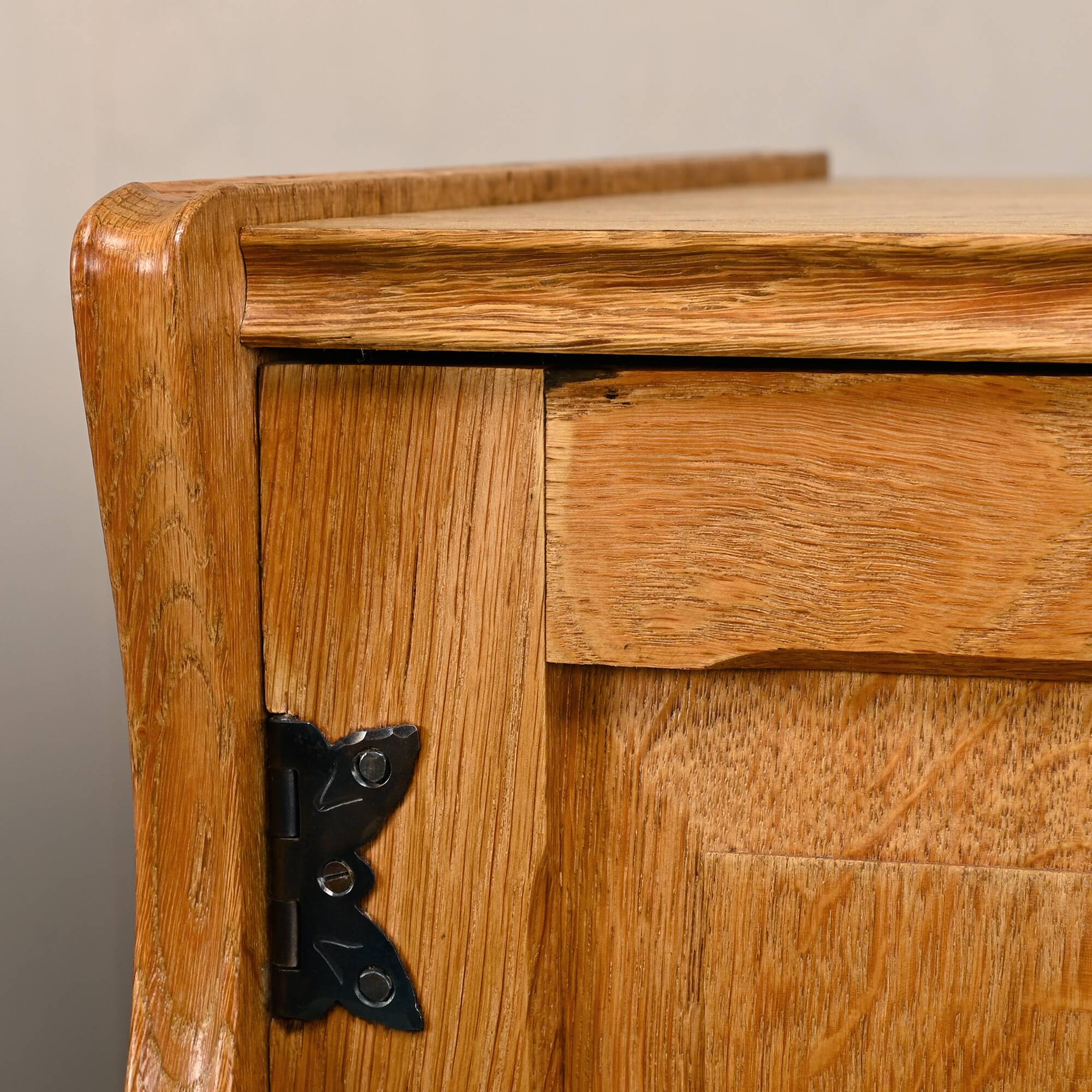 Danish Mid-Century Henning Kjærnulf Oak Bedside Cabinets or Sideboards