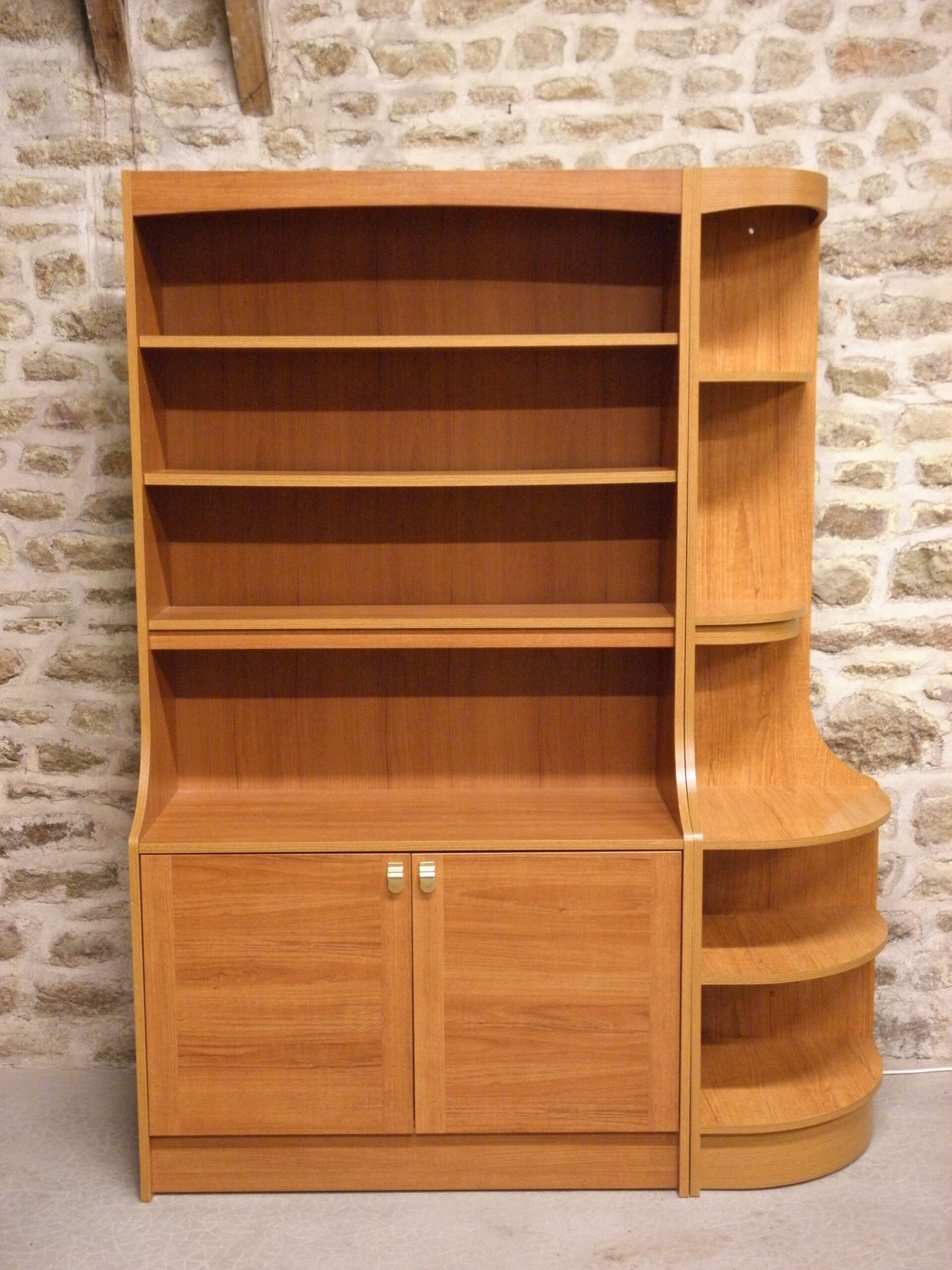 Bibliothèque modulable années 70