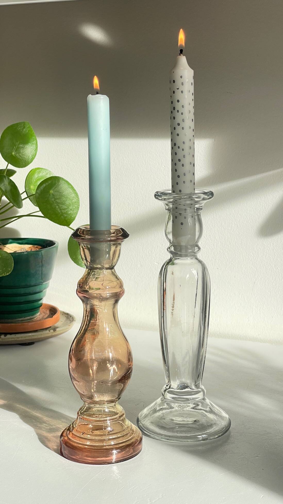 CANDLESTICK GLASS