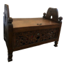 Wooden bench chest