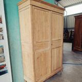 Raw oak cabinet