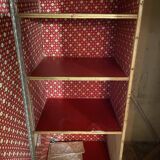 Vintage wooden wardrobe in the style of Adrien Audoux & Frida Minet