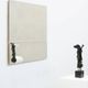 Michel Martens, Minimalist Glass Art Mirror 'Line'
