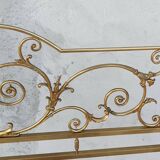 Louis XV brass bed