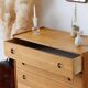 Scandinavian oak chest of drawers | vintage Danish furniture