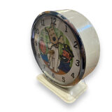 Tintin alarm clock bayard animated mechanical metal 1960s