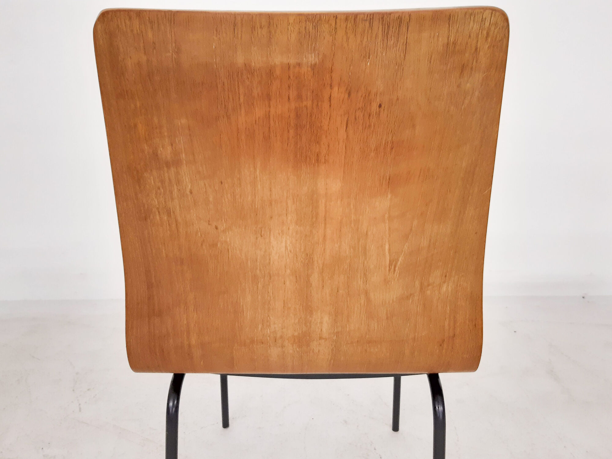 Set of 3 plywood Euroika dining chairs by Friso Kramer for Auping