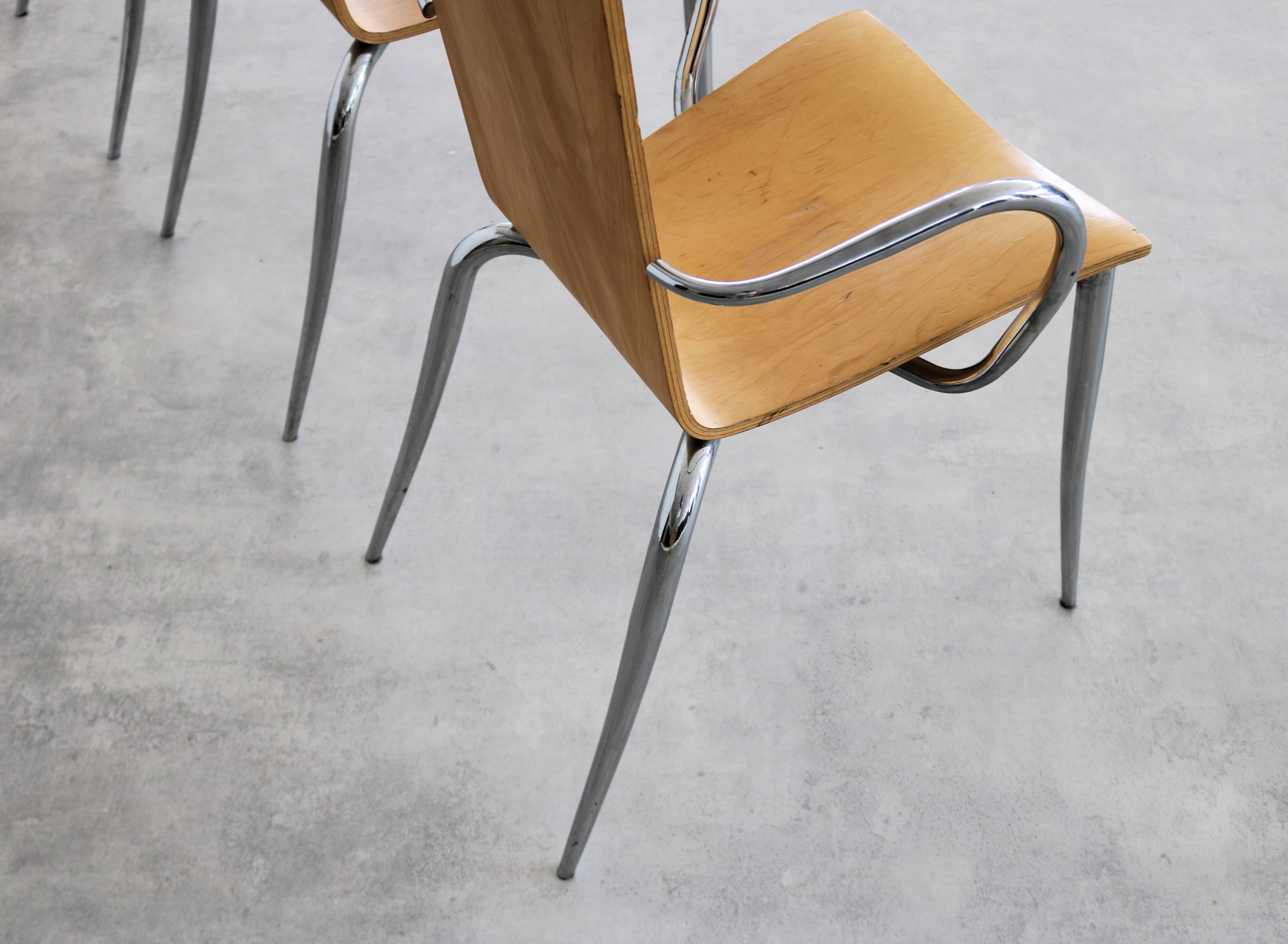 3 chaises vintage | Philippe Starck | Olly Tango