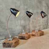 Antique industrial lamp | Machine lamp | Table lamp | 19th century
