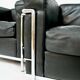 Pair of LC2 armchairs Perriand, Le Corbusier, Jeanneret, ed. Cassina