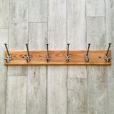 Vintage wall coat rack