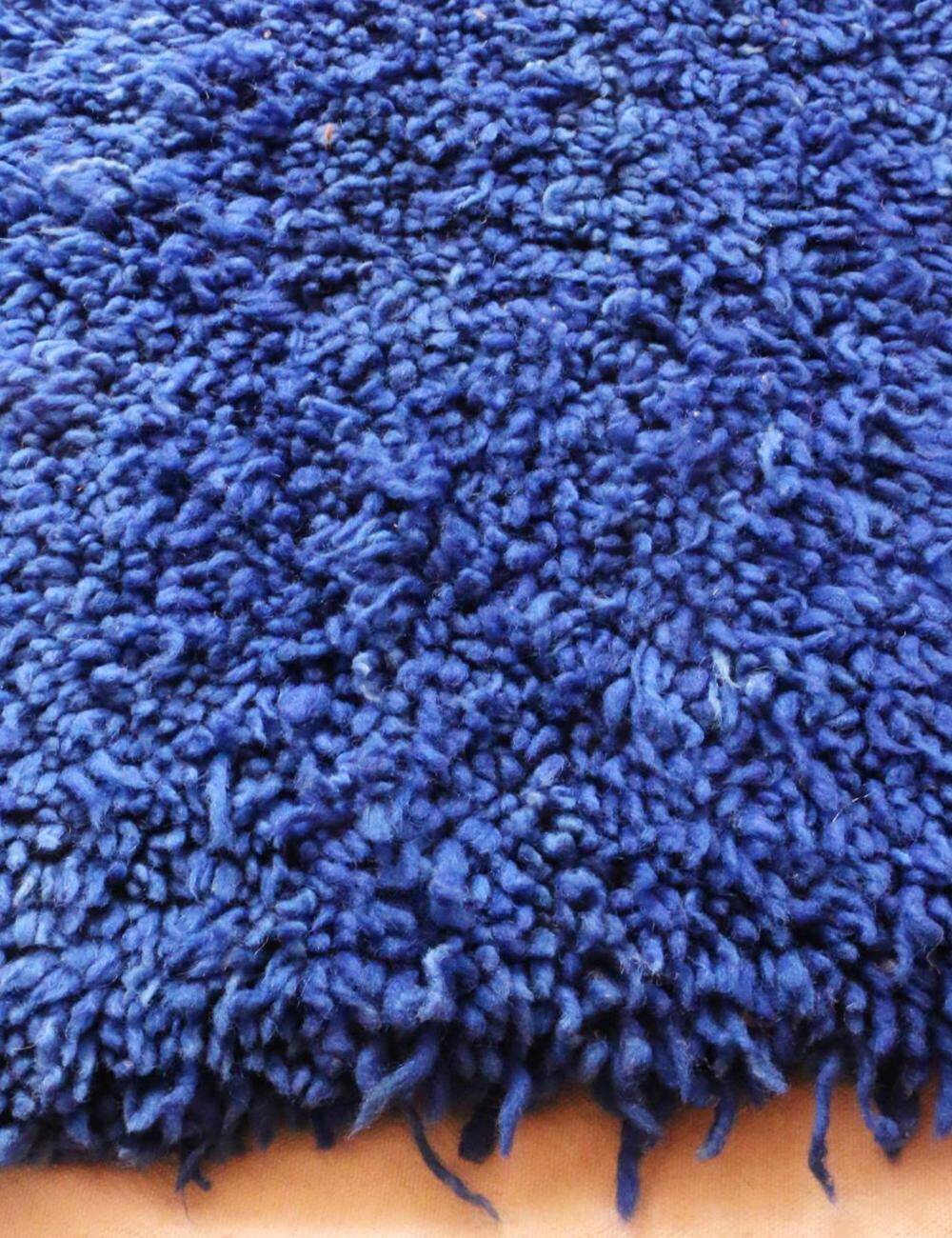 Indigo Berber rug - 167 x 100 cm