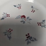 Dessert plates, set of eight, Marly decor