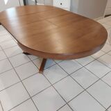 Vintage extendable table Baumann 1970s
