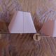 TWO BRASS WALL LIGHTS