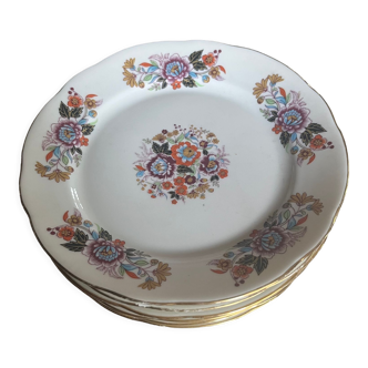 Set of dessert plates