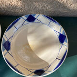 Sets of 2 presentation dishes Digoin Sarreguemines model Efel.