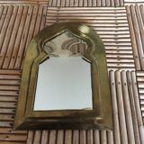 Brass mirror