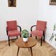 Two vintage bridge armchairs