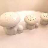 Suite of 3 ceramic mushrooms Edouard Marcel Sandoz for Haviland 60s