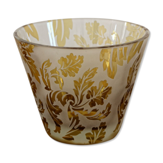 Bohemian crystal vase