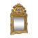 Golden wood mirror, regency style, late 19th century