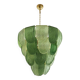 Luxury Multi Green Petals Murano Glass Chandelier – Contemporary Simoeng De